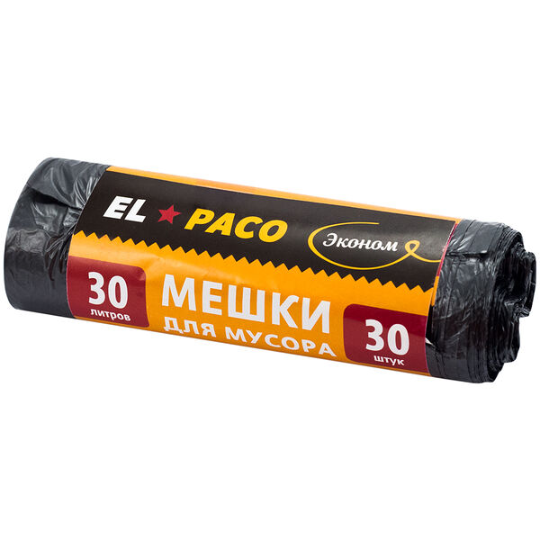 Мешок мусорный 30 л 30 шт/рул