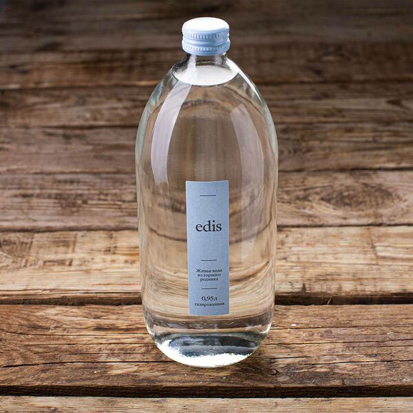 Живая вода из горного родника Edis газированная
