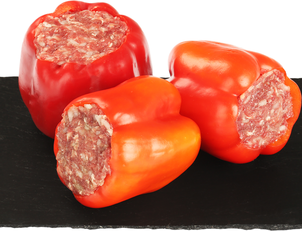 Перец фаршированный полуфабрикат охлажденный, вес