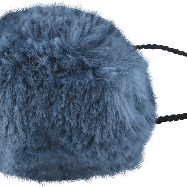 Игрушка для кошек ЛЕНТА Мячик меховой с погремушкой 7см, Арт. ЛЕ24112