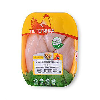 Филе грудки цыпленка-бройлера охлажденное Петелинка, Россия