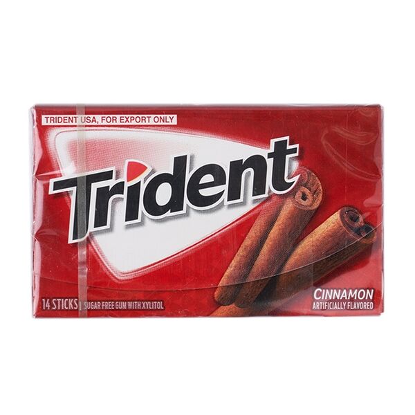 Жевательная резинка Trident Cinnamon, США