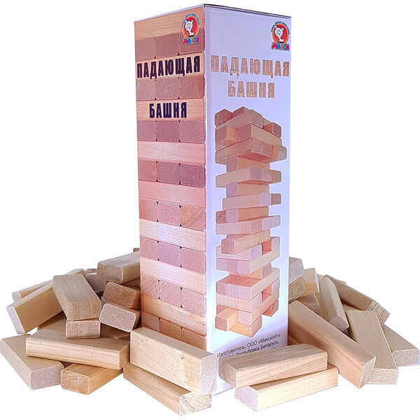 Игра настольная. Удержи башню (игра детская настольная). арт.10348