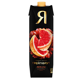 100% сок Грейпфрут с мякотью Я 0.97 л