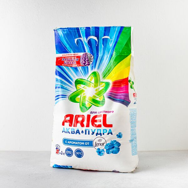 Стиральный порошок Ariel аква-пудра color