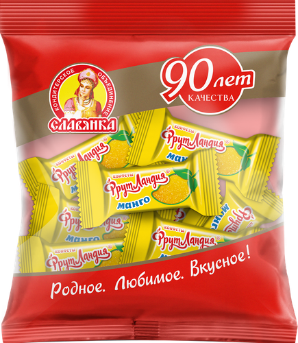 

Конфеты Славянка Фрутландия со вкусом манго 194 г