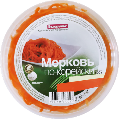 Салат Белоручка Морковь по-корейски