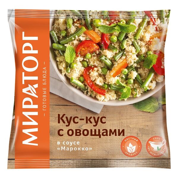 Смесь овощная Vитамин Кус-кус в соусе Марокко быстрозамороженная 400г