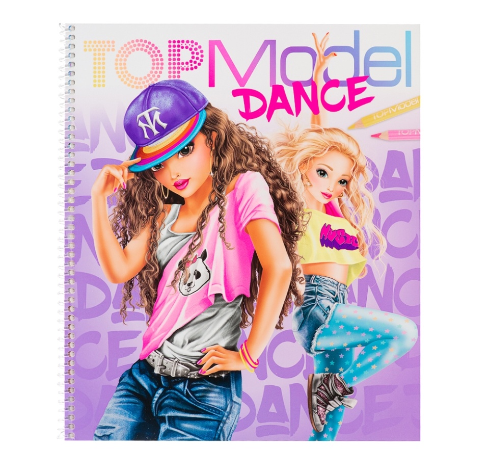 

Альбом для раскрашивания «Танцы» TopModel, Германия