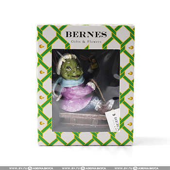 

Ёлочная игрушка BERNES дракон Адри 10см