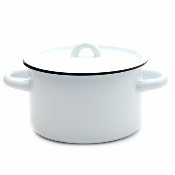 Кастрюля Каждый день эмалированная