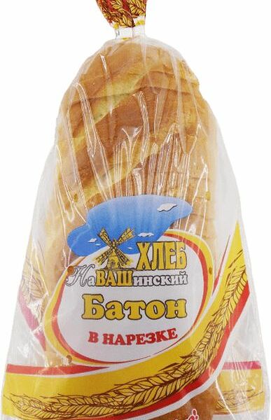 Батон Навашинский хлеб Изделия утренние нарезка