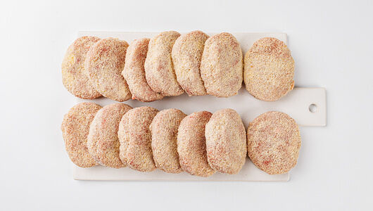 Биточки из говядины и курицы, зам.(Продукт замороженный)