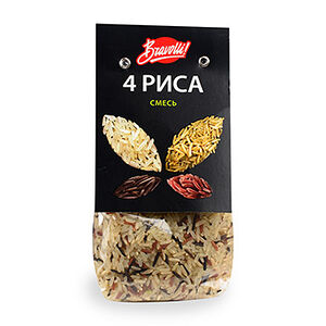 Смесь из 4 видов риса ТМ Bravolli (Браволли)