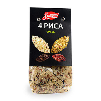 Смесь из 4 видов риса ТМ Bravolli (Браволли)