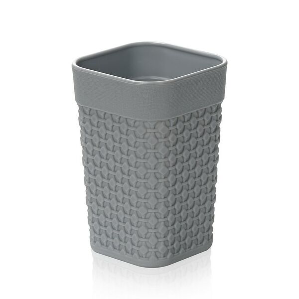 Стакан для ванной комнаты Plast Team Oslo Серый