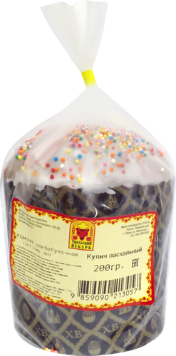 

Кулич Уральский пекарь Воскресный 200 г