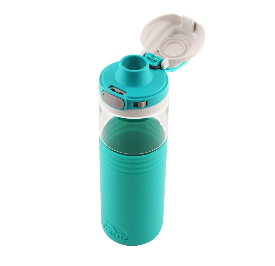 

Бутылка Igloo пластиковая для воды Hydration "Tahoe" Aqua, 710 мл, Китай