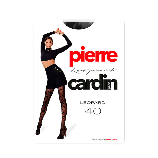 Колготки женские Pierre Cardin Leopard черные 40 den размер 2