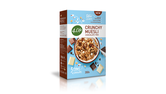 Мюсли 4 Life Crunchy 3 шоколада