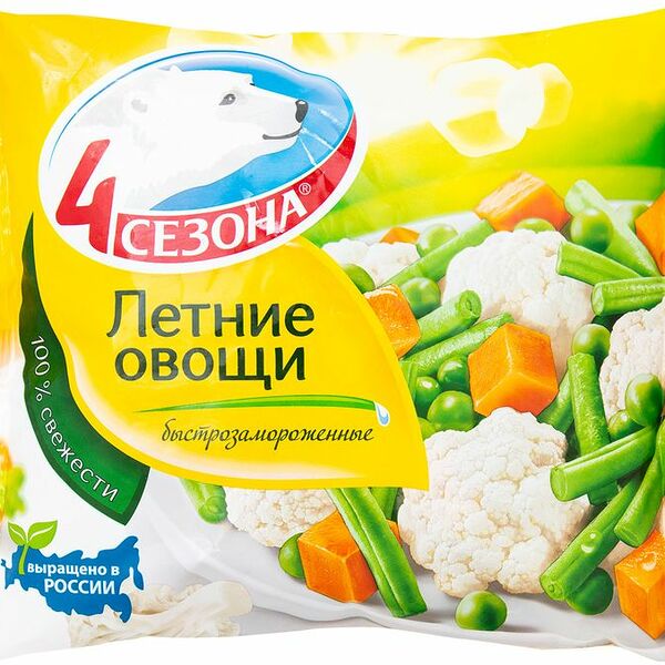Овощная смесь 4 сезона Летние овощи