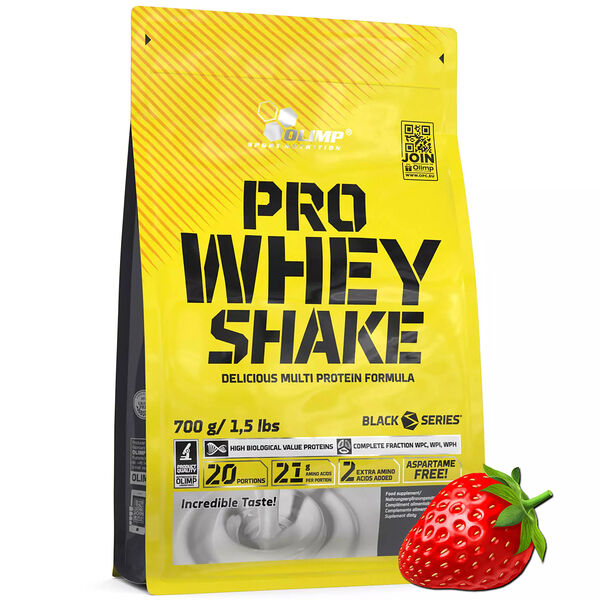 Olimp Pro Whey Shake  700 грамм  клубника