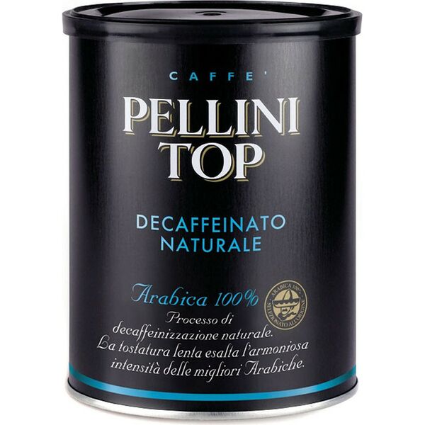 Кофе Pellini TOP DECAFFEINATO молотый 250 гр