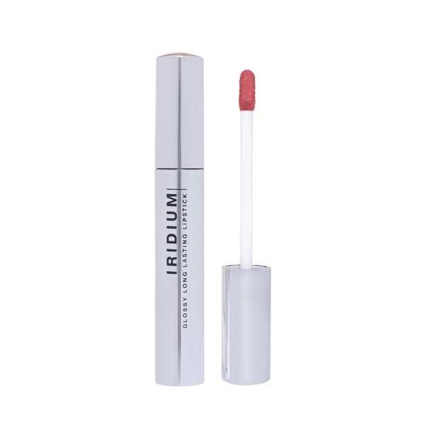 Помада для губ глянцевая стойкая Influence Beauty Iridium Long Lasting Lipstick т.05 Теплый розовый нюд 3 мл