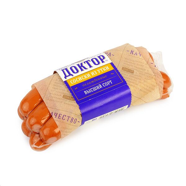 Сосиски Доктор из утки