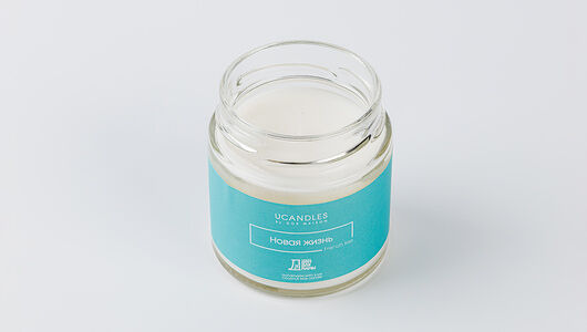 Ароматическая свеча Ucandles Новая жизнь