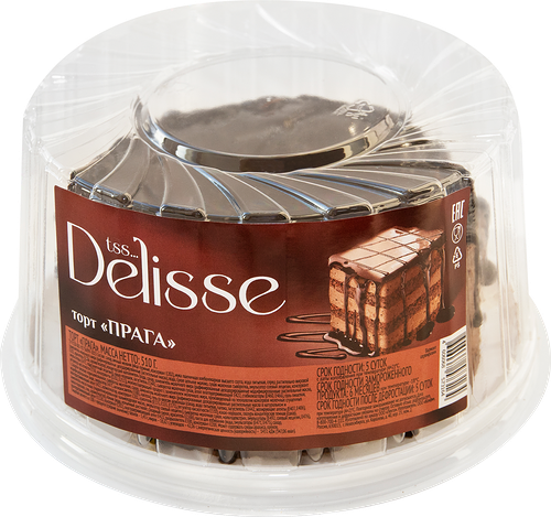 Торт DELISSE Прага, 510г