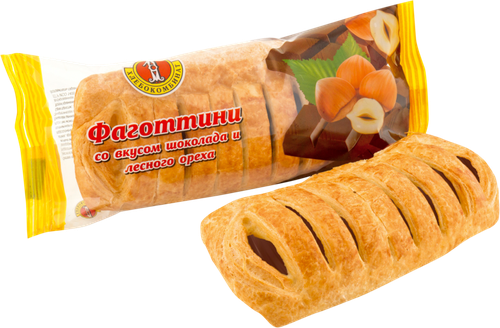

Фаготтини Первый хлебокомбинат Шоколад-лесной орех 70 г
