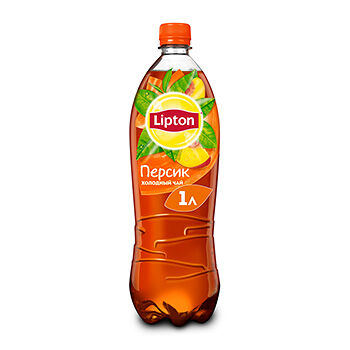 Холодный чай Lipton персик