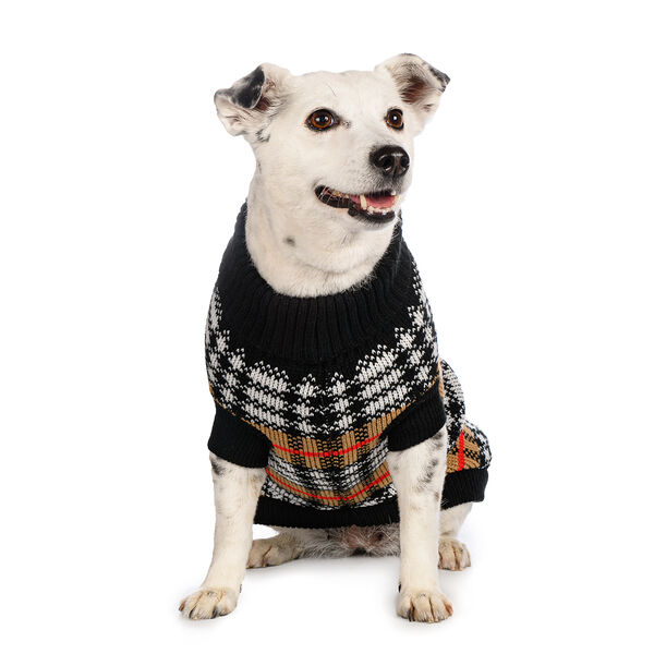 Свитер Petmax для собак 55 см 4XL черный (унисекс)