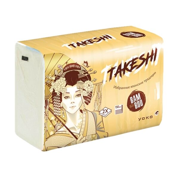 Yoko Takeshi салфетки бамбуковые 150 шт