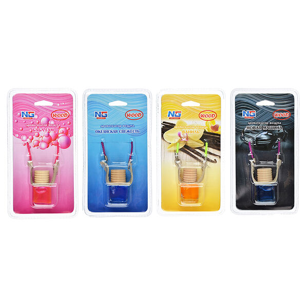 New galaxy ароматизатор подвесной wood,бабл гам,ваниль,новая машина,океанская свежесть, в ассортименте