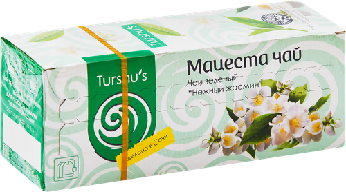 

Чай зеленый МАЦЕСТА ЧАЙ Нежный жасмин, 25пак