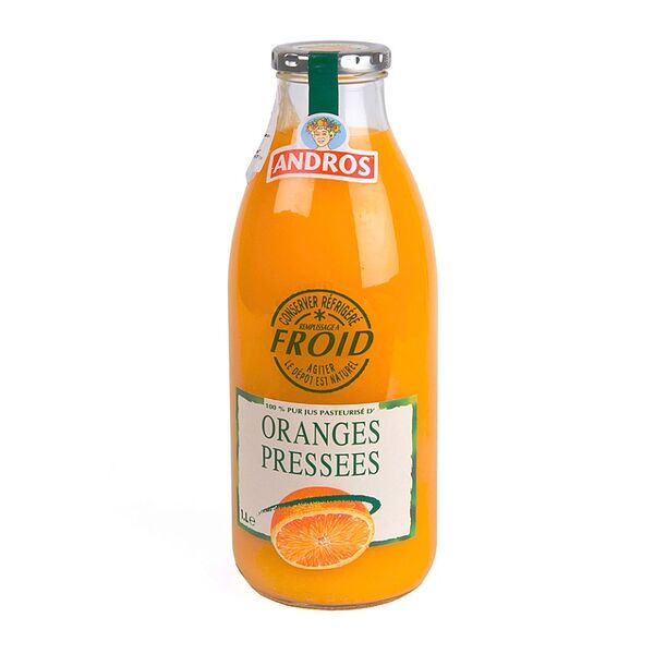 Сок апельсиновый с мякотью Andros