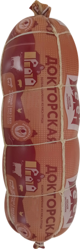 

Колбаса вареная из мяса птицы ЖЕЛЕН Докторская, 500г