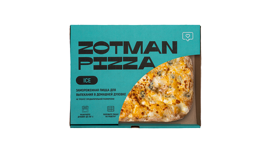 Пицца Zotman pizza Римская Четыре сыра 395 г
