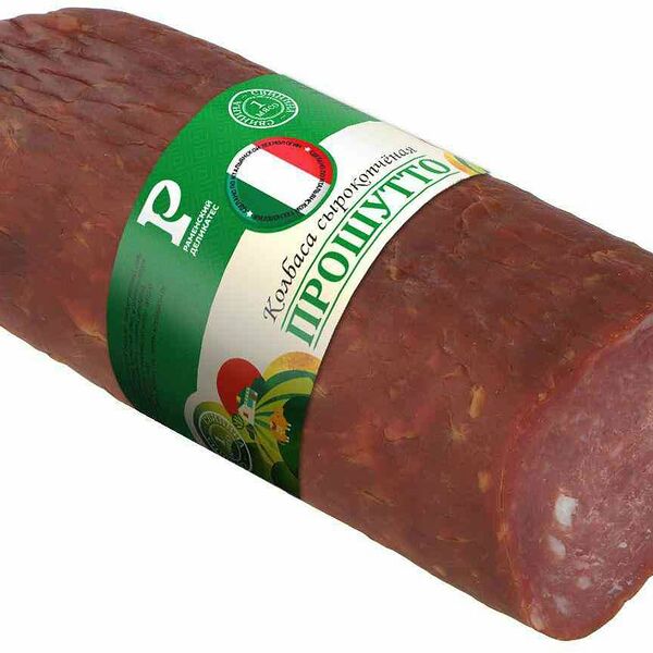 Колбаса сырокопченая Раменский деликатес Прошутто упаковка ~450-550 г