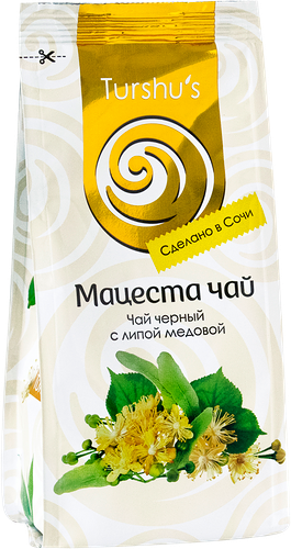 Чай черный Мацеста чай с липой медовой 75 г