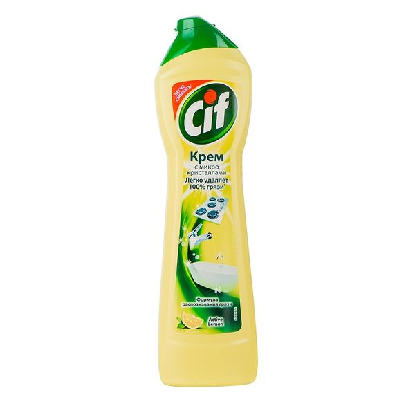 Крем чистящий Cif Актив Лимон