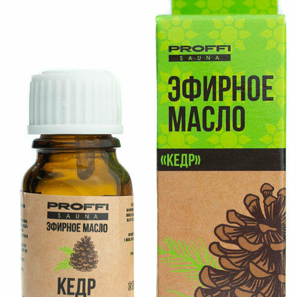 Масло эфирное Proffi Sauna кедр 10 мл