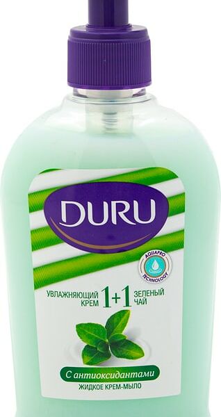 Мыло жидкое Duru 1+1 Зеленый чай 300мл