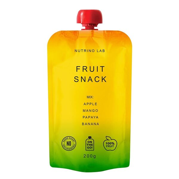 Пюре Nutrino Lab из яблока, манго, папайи, банана (без сахара) 200 г