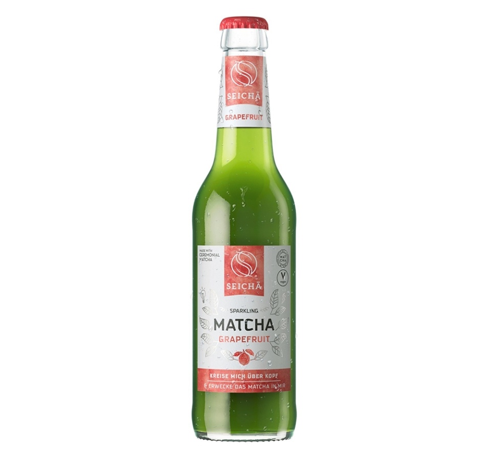 

Напиток газированный Seicha Matcha Grapefruit на основе японского зеленого чая матча с соком грейпфрута 330 мл