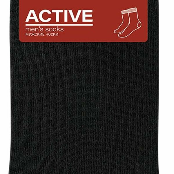 Носки мужские Omsa For Men Active укороченные Nero, р 45-47