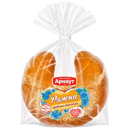 Рожки Арнаут сдобные обсыпные  200 г
