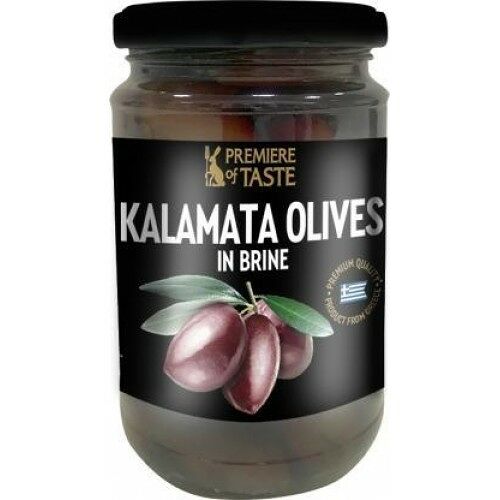 Оливки Premiere Of Taste Каламата сыро-копченые